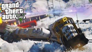 CAN YOU CRASH THE TRAIN IN GTA 5!? (Incredible)