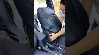 Custom fit Toyota : EKR custom black seat cover for Toyota #toyota   #ekrcover #seatcovers