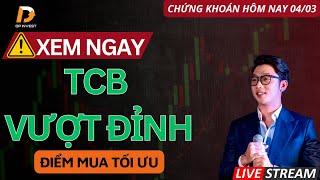 Live 04/03/2024 | Chứng Khoán Hôm Nay: GEX - VIX giảm mạnh, chủ tịch Nguyễn Anh Tuấn từ nhiệm.