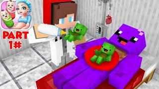 Maizen Sisters : Pregnant Mikey Doctor JJ Clinic (Maizen Minecraft Animation)