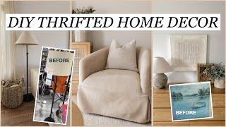 DIY THRIFTED HOME DECOR & RE-DECORATING MY HOME