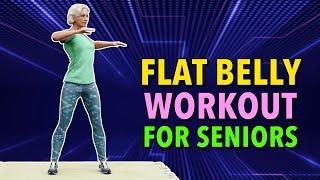 15 Min Flat Belly Workout For Seniors Over 60s