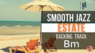 Backing track Smooth jazz Estate in B minor (108 bpm)