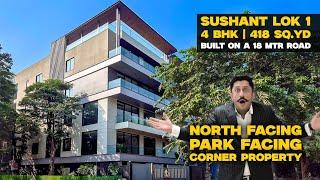 Inside Luxurious Builder Floor in Gurgaon | Sushant Lok 1 | Top Floor with Terrace