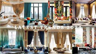 Latest 200 Living Room Curtains Design Ideas & Trends 2024 | Best Curtains Ideas for Living Room