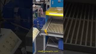 UV light baking machine,automatic pvc rubber car mats production line with small invest