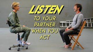 How To Really Listen To Your Partner | Jo Kelly: Acting Coach