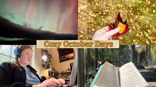 Cozy October Days: Writing Vlog  #authortube