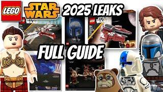 Lego Star Wars 2025 Leaks FULL GUIDE Updated ENDOR New Sets