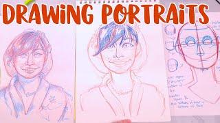 Let's Try Drawing Realistic Portraits-Face Drawing Tutorial