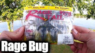 Texas Rig Bass Fishing with a Rage Tail Structure Bug (Realistic)