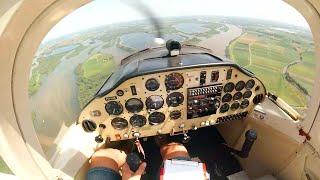 Flying lesson 46: My final flight before my PPL EXAM | Tecnam Sierra P2002-JF