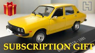 1:43 Dacia 1310, subscription gift - Hachette - Automobile de neuitat (magazinulcolectionarului.ro)