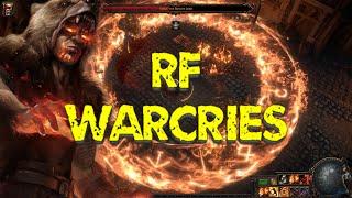 Righteous Fire Chieftain using Warcry Power