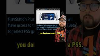 You can now play PS5 games WITHOUT a PS5?! #sony #ps5 #playstation #portal #psplus #cloud #streaming