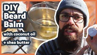 DIY Beard Balm with Coconut Oil and Shea Butter