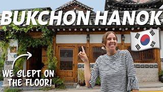 24 Hours in a TRADITIONAL KOREAN HANOK in Bukchon Village