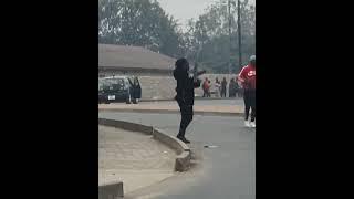 ZAMBIA POLICE C5 intercept a mini bus after a tip that one man armed with unknown gun was on board.