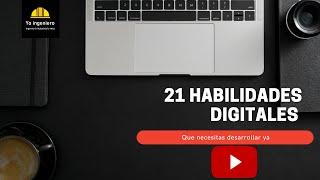  ¿Que HABILIDADES DIGITALES debes aprender? | COMPETENCIAS que debes saber en la era digital