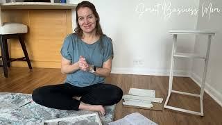 Watch Me Assemble the Innerjoin C Shaped End Table, Side Table with Metal Frame