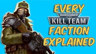 Every Warhammer KILL TEAM Faction Explained