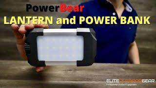 Power Bear Multifunctional LANTERN and POWER BANK