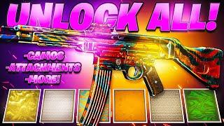 INSTANT UNLOCK ALL GLITCH in VANGUARD! (How to Unlock All Camos/Attachments/Perks and More!)