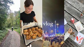 autumn vlog | backen, malen, fahrradfahren, oktoberfest, morgenroutine