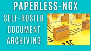 Paperless-ngx is a privacy respecting open-source self-hosted document management solution