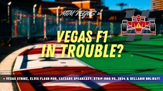 Vegas on Strike, Very Soft F1 Demand, Caesars' New Speakeasy, Elvis Flash Mob & Strip 1988 vs. 2024!