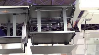 Unitech Systems PLCV5 projector ceiling lift at ISE 2013