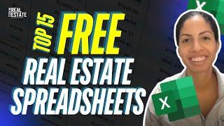 Top 15 FREE Real Estate Excel Spreadsheets