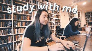 Study With Me for Midterms + Memorization Tips!