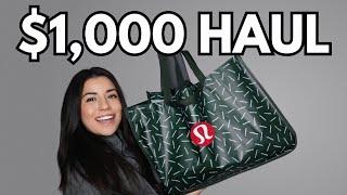 $1,000+ LULULEMON HAUL + Ana Luisa Black Friday