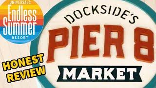 Endless Summer Dockside COMPLETE Dining Review Pier 8 Market | Universal Orlando