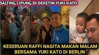 KESERUAN RAFFI NAGITA MAKAN BERSAMA YUKI KATO DI BERLIN