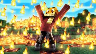 Minecraft, aber es regnet FEUER