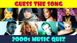 Guess the 2000s Songs Music Quiz