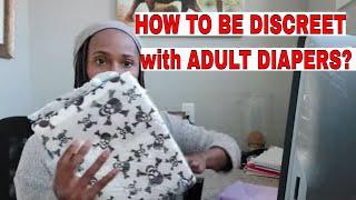 How to DISCREETLY Travel (outside the house) with ADULT DIAPERS? | ABDL DIAPERS IN MY FRANNY PACK