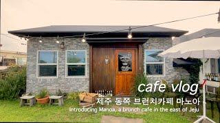 제주 동쪽 브런치카페 마노아 소개영상 | 당근요리맛집 | cafe vlog