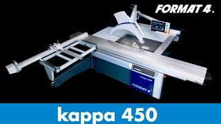 Format4® kappa 450 - Sliding Table Panel Saw - x-motion | Felder-Group