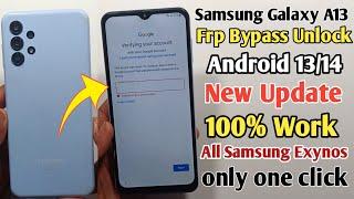 Samsung A13 FRP Bypass Android 13/14 | New Method 2024 | TalkBack Not Working | ADB Enable Fail