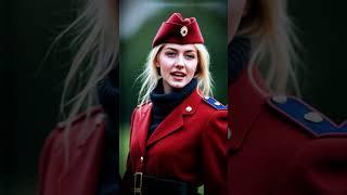 Beautiful Military Officer Singing "KATYUSHA" #proudfemalemilitary