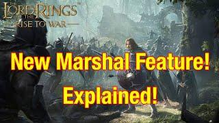 New Marshal System Is Incredible - Lord Of The Rings: Rise To War!