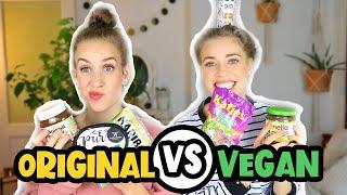 VEGANES vs NICHT Veganes Essen | Food CHALLENGE