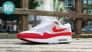 Nike Air Max 1 Anniversary OG Red Full Restoration KixFix
