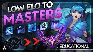 Educational LOW ELO to MASTERS on GWEN GUIDE - The Best AP Solo Carry!