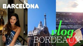 Olympic  and in Bordeaux│mother-daughter trip in Barcelona!