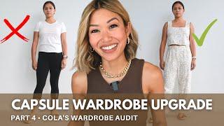 Capsule Wardrobe Upgrade - Cola's Wardrobe Audit PART 4 | Kristine Fernandez