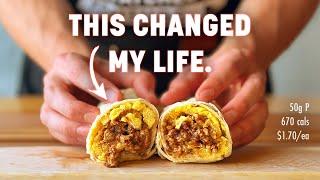 The Breakfast Burrito that CHANGED My Life | Meal Prep